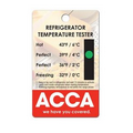 Refrigerator Temperature Tester Card (2 1/8"x3 3/8"x0.03)